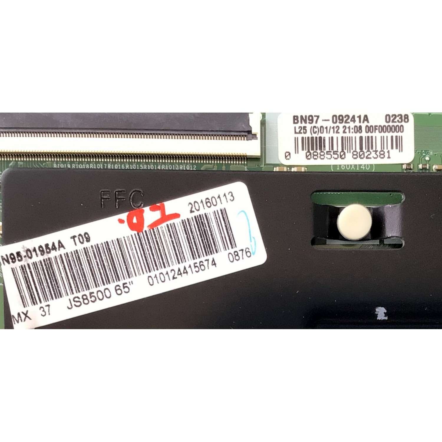 KIT DE TARJETAS PARA TV SAMSUNG / MAIN BN94-10155Y / BN97-10261A / BN41-02356C / FUENTE BN44-00834A / L65E8N_FHS / BN4400834A / T-CON BN95-01954A / BN41-02297A / PANEL CY-QJ065FLLV1H / MODELO / UN65JS8500FXZA TH01 - Imagen 5